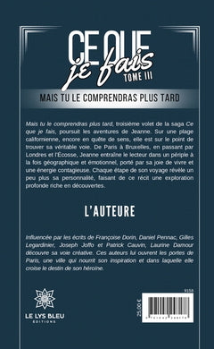 Ce que je fais