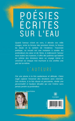 Poésies écrites sur l'eau
