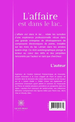 L'affaire est dans le lac...