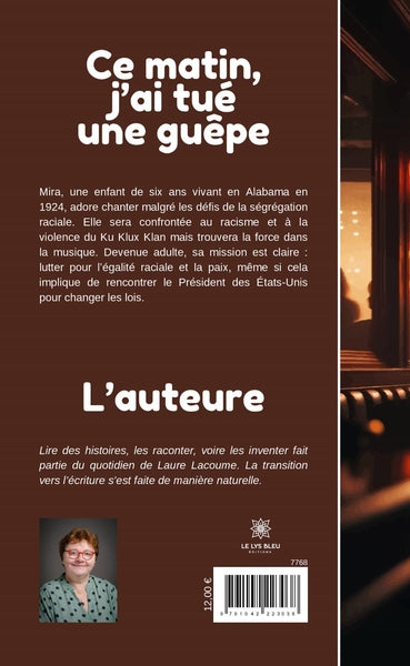 Ce matin, j'ai tué une guêpe