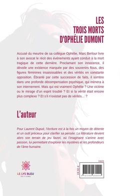 Les trois morts d'Ophélie Dumont
