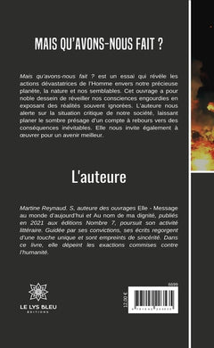 Mais qu'avons-nous fait ?
