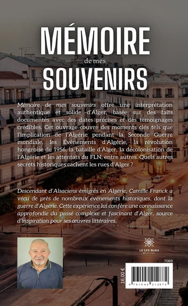 Mémoire de mes souvenirs