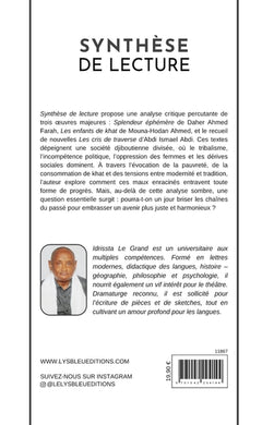 Synthèse de lecture