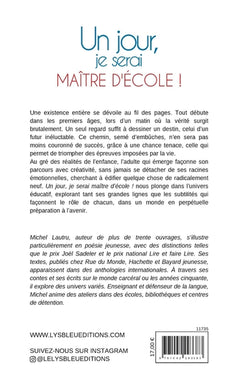Un jour, je serai maître d'école !