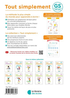 Tout simplement - GS - J'apprends à écrire les petites lettres