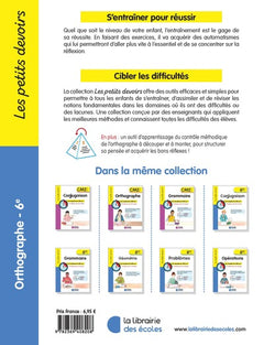 Les petits devoirs - Orthographe 6e
