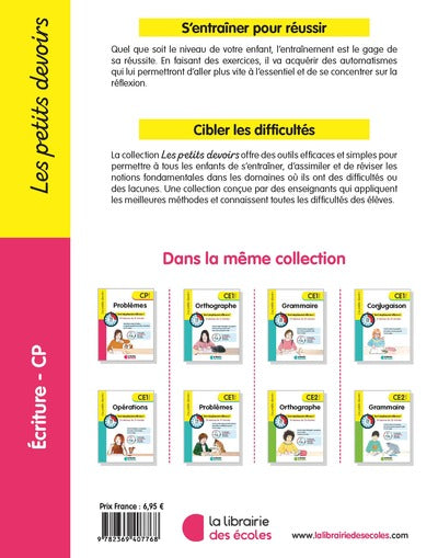 Les petits devoirs - Ecriture CP