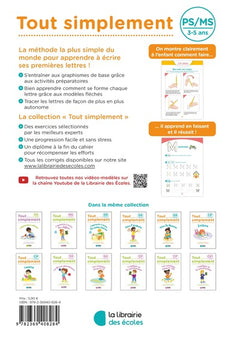 Tout simplement - J'apprends à écrire les grandes lettres