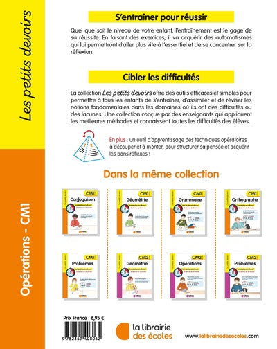 Les petits devoirs - Opérations CM1