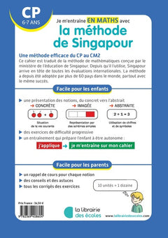 Je m'entraîne en maths avec la méthode de Singapour - CP