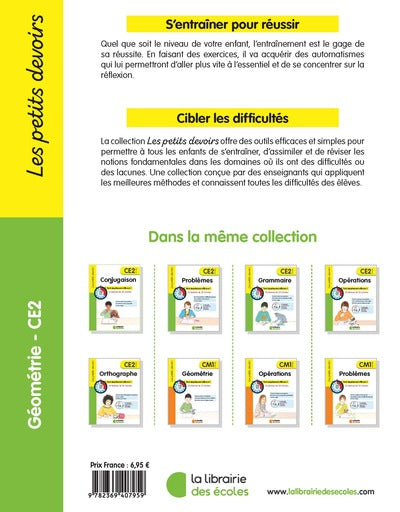 Les petits devoirs - Géométrie CE2