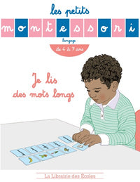 Les Petits Montessori Je lis des mots long