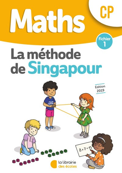 Mathématiques CP Méthode de Singapour, fichier de l'élève 1