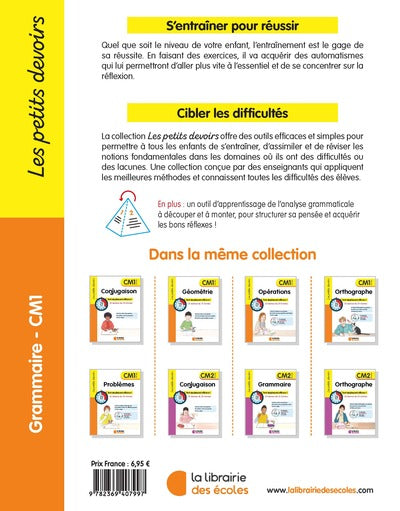 Les petits devoirs - Grammaire CM1