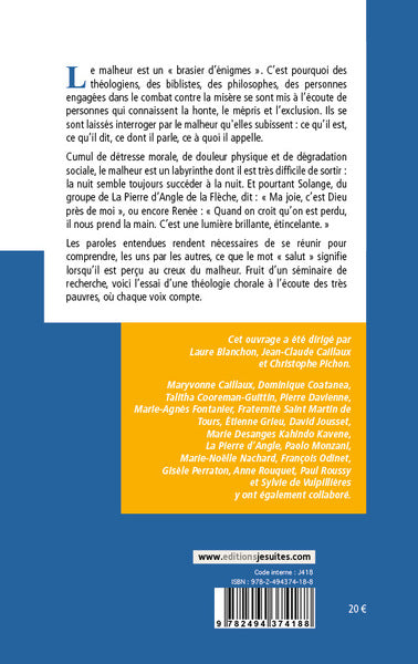 Au creux du malheur, la lumière ?