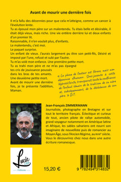 Avant de mourir une dernière fois