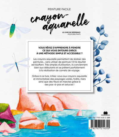 Crayon-aquarelle - Le livre de référence pour débutants