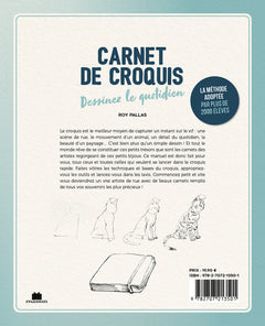 Carnet de croquis dessinez le quotidien