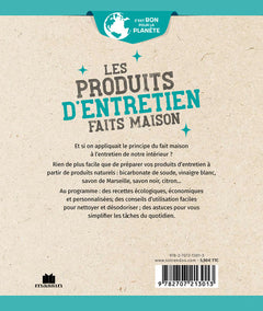 Les produits d'entretien faits maison