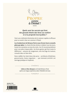 Propre comme à l'hôtel !