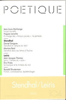 Poétique, n° 104