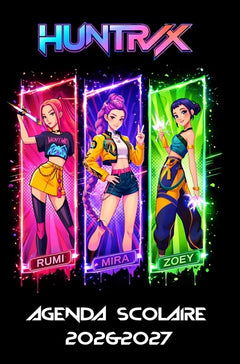 Agenda Scolaire 2026-2027 K-Pop Demon Hunters