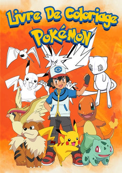 Livre de coloriage Pokémon