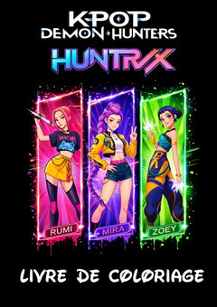 Livre de Coloriage K-Pop Demon Hunter