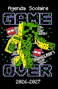 Minecraft Agenda Scolaire 2026-2027