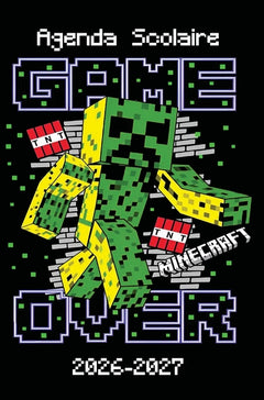Minecraft Agenda Scolaire 2026-2027