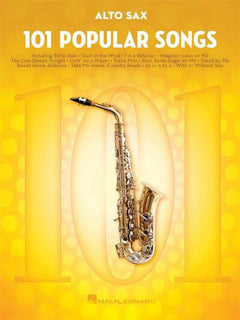 101 POPULAR SONGS - SAXOPHONE ALTO