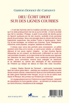 Dieu écrit droit sur des lignes courbes