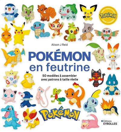 Pokémon en feutrine