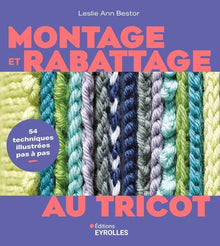Montage et rabattage au tricot