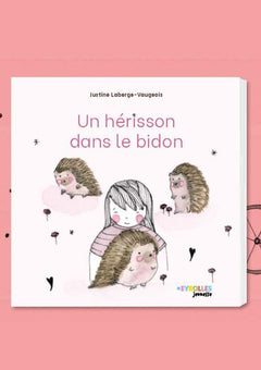 Un hérisson dans le bidon