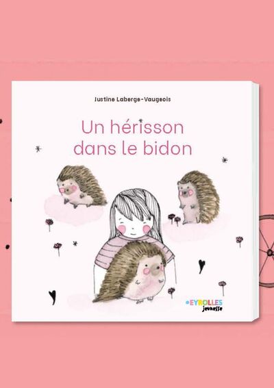 Un hérisson dans le bidon