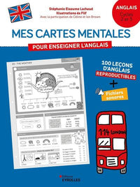 Mes cartes mentales pour enseigner l'anglais - Niveau Primaire (cycles 2 et 3)