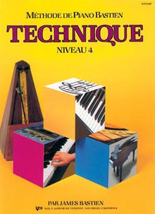Méthode de piano Bastien - Technique Niveau 4