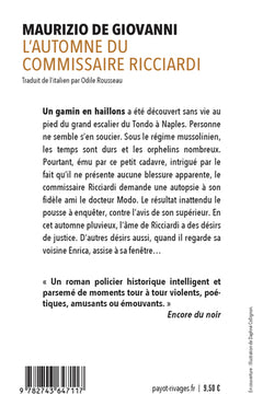 L'automne du commissaire Ricciardi