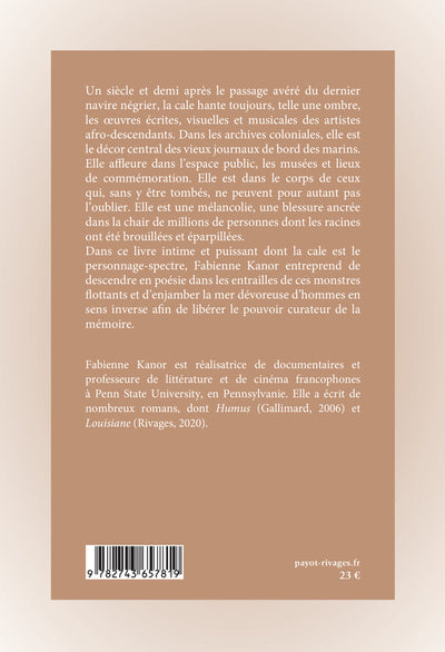 La poétique de la cale