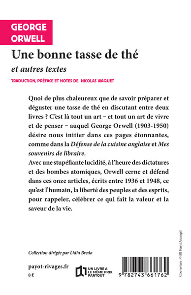 Une bonne tasse de thé