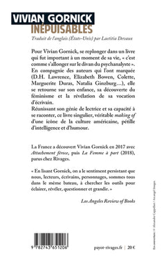 Inépuisables: Notes de (re)lectures