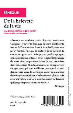 De la brièveté de la vie