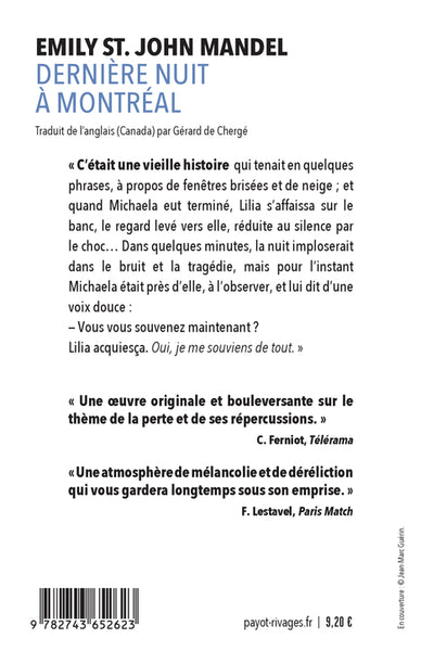 Dernière nuit à Montréal
