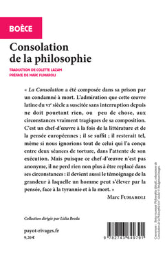La consolation de la philosophie
