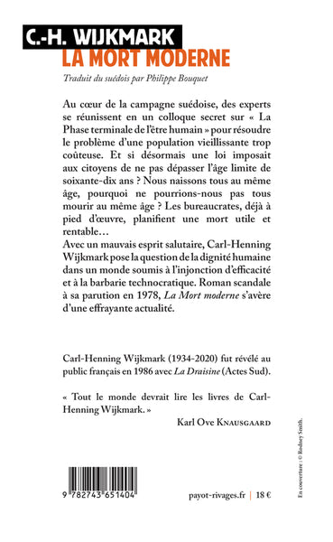 La mort moderne: Scènes de la phase terminale de l'être humain