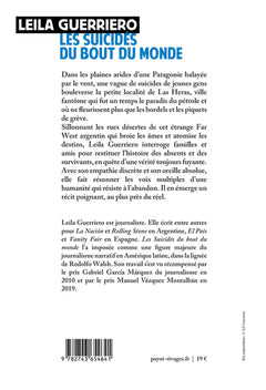 Les suicidés du bout du monde