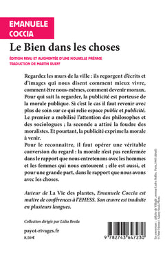 Le bien dans les choses