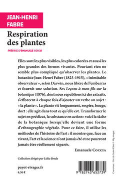Respiration des plantes